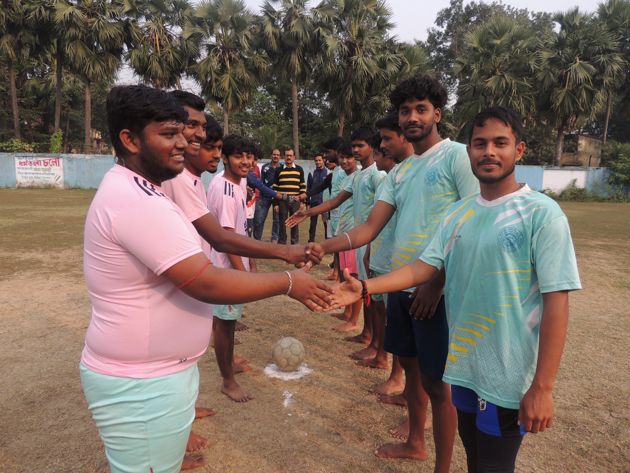 Friendly Football Match of Students